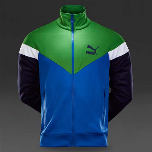 Puma MCS Track Jacket Strong Blue for Men
